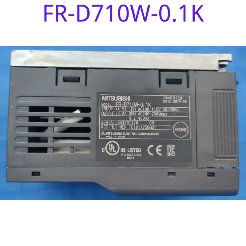 리퍼된 주파수 변환기 FR-D710W-0.1K 0.1kw 110v 기능 리퍼가 그대로 유지