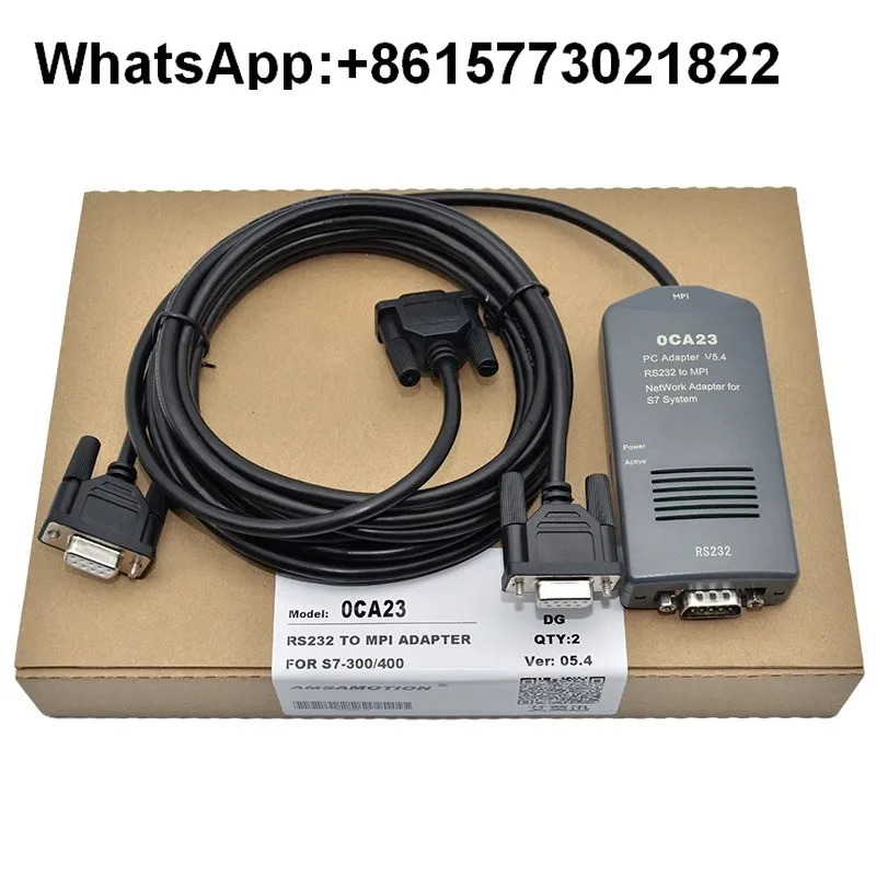 Siemens S7-300 400PLC 프로그래밍 케이블 6ES7 972-0CA23-0XA0PC-MPI