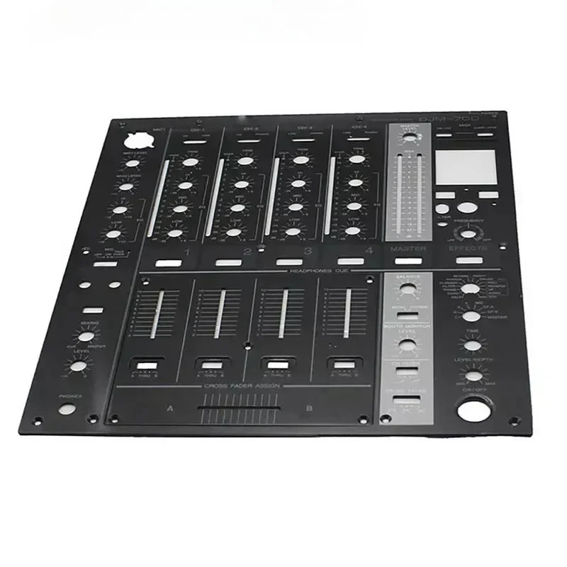 DJM-700 메탈 컨트롤 패널 블랙 페이스플레이트 파이오니어 DNB1153 DNB1155용