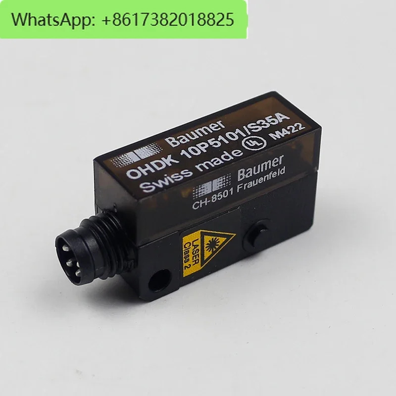 디퓨즈 콘트라스트 센서 - 소형 바우머 OHDK 10P5101/S35A 3-150mm PNP 보호 등급은 IP67 신
