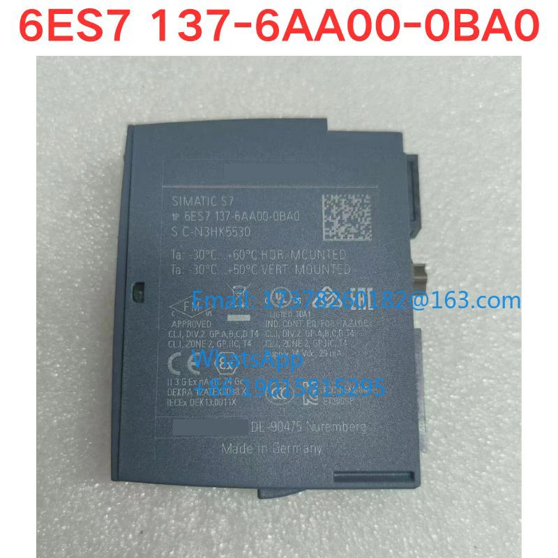 리퍼 6ES7 137-6AA00-0BA0 6ES7137-6AA00-0BA0 모듈 기능 확OK