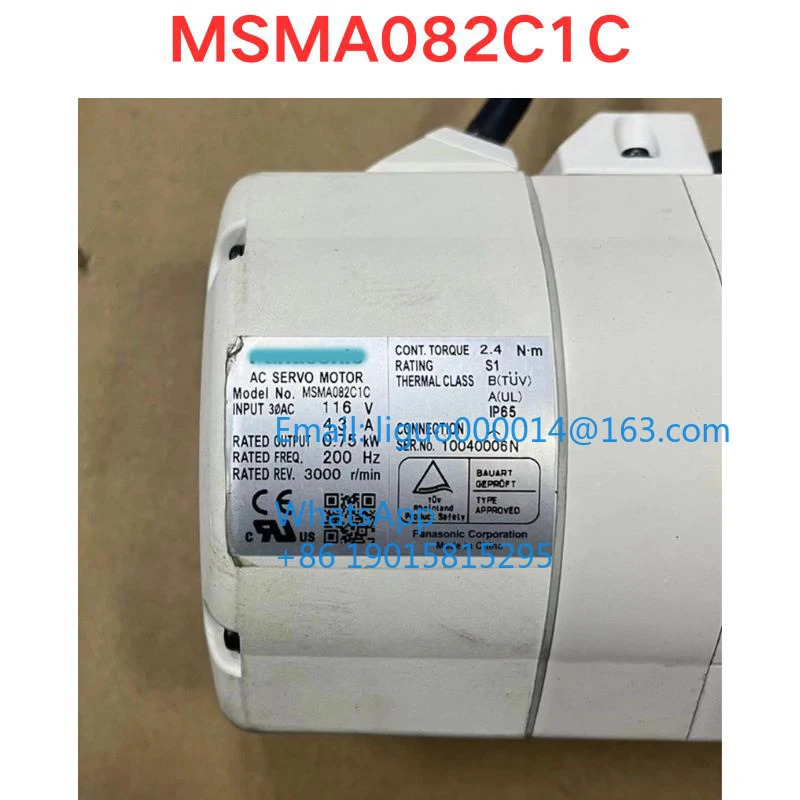 리퍼 MSMA082C1C 서보모터 기능 확OK
