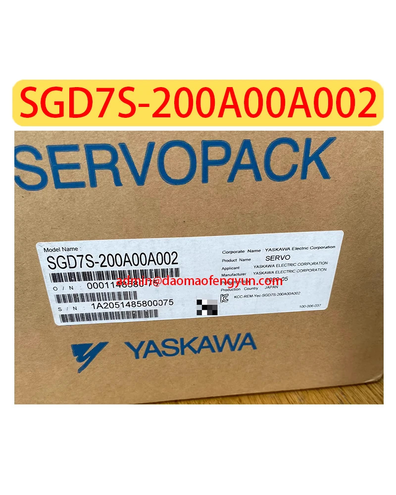 SGD7S-200A00A002 서보 드라이브 SGD7S 200A00A002