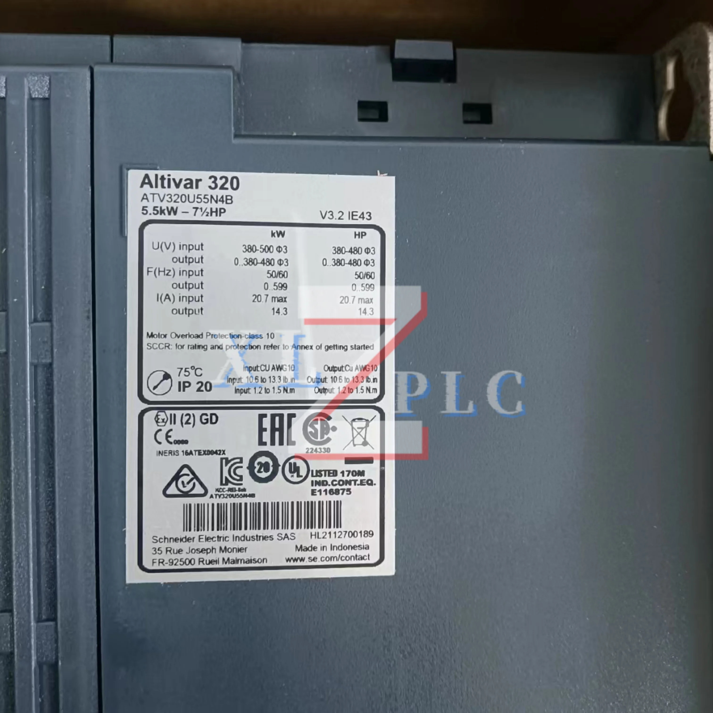 ATV320U55N4B 오리지널 주파수 변환기