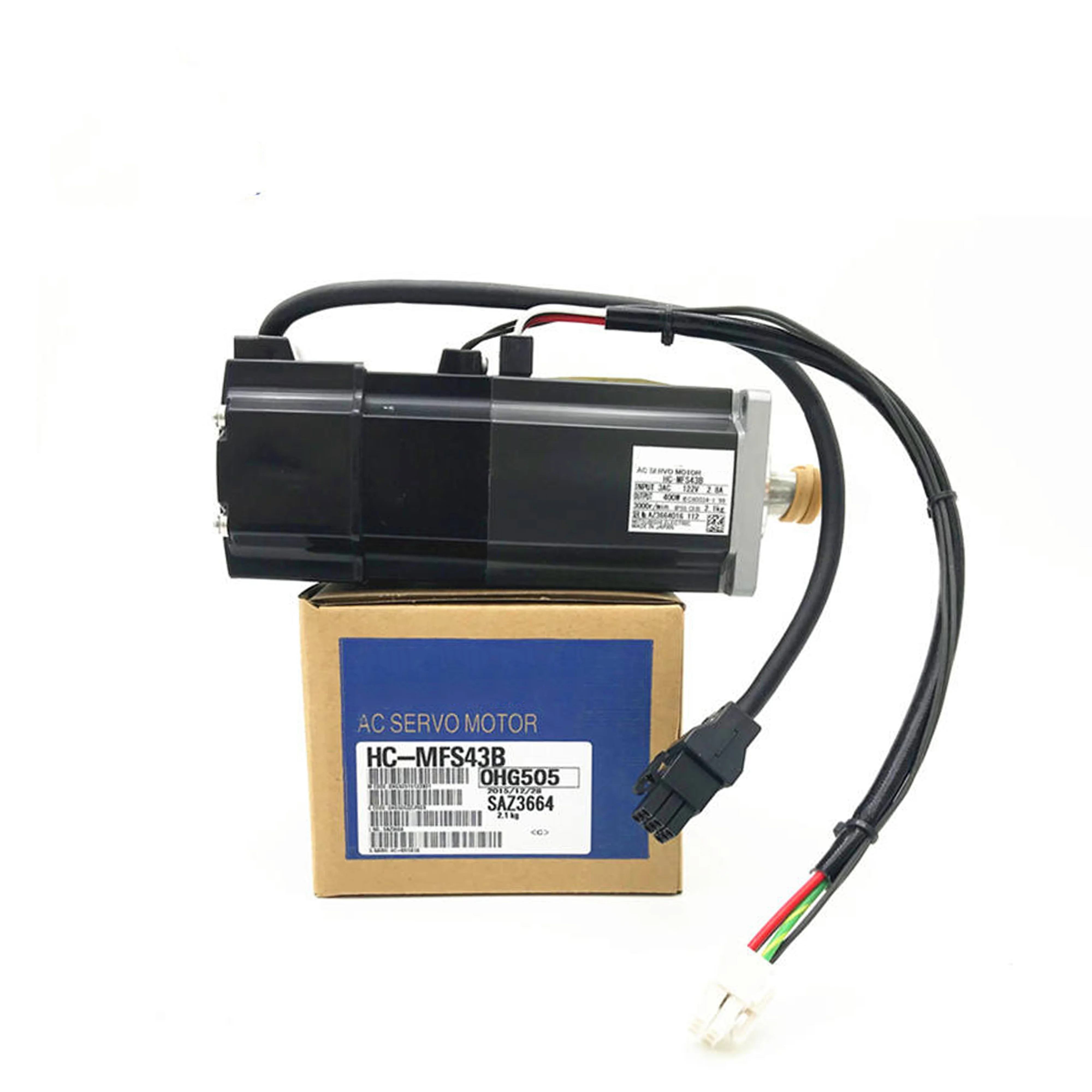 오리지널 HC-MFS43B Hcmfs43b AC 서보모터