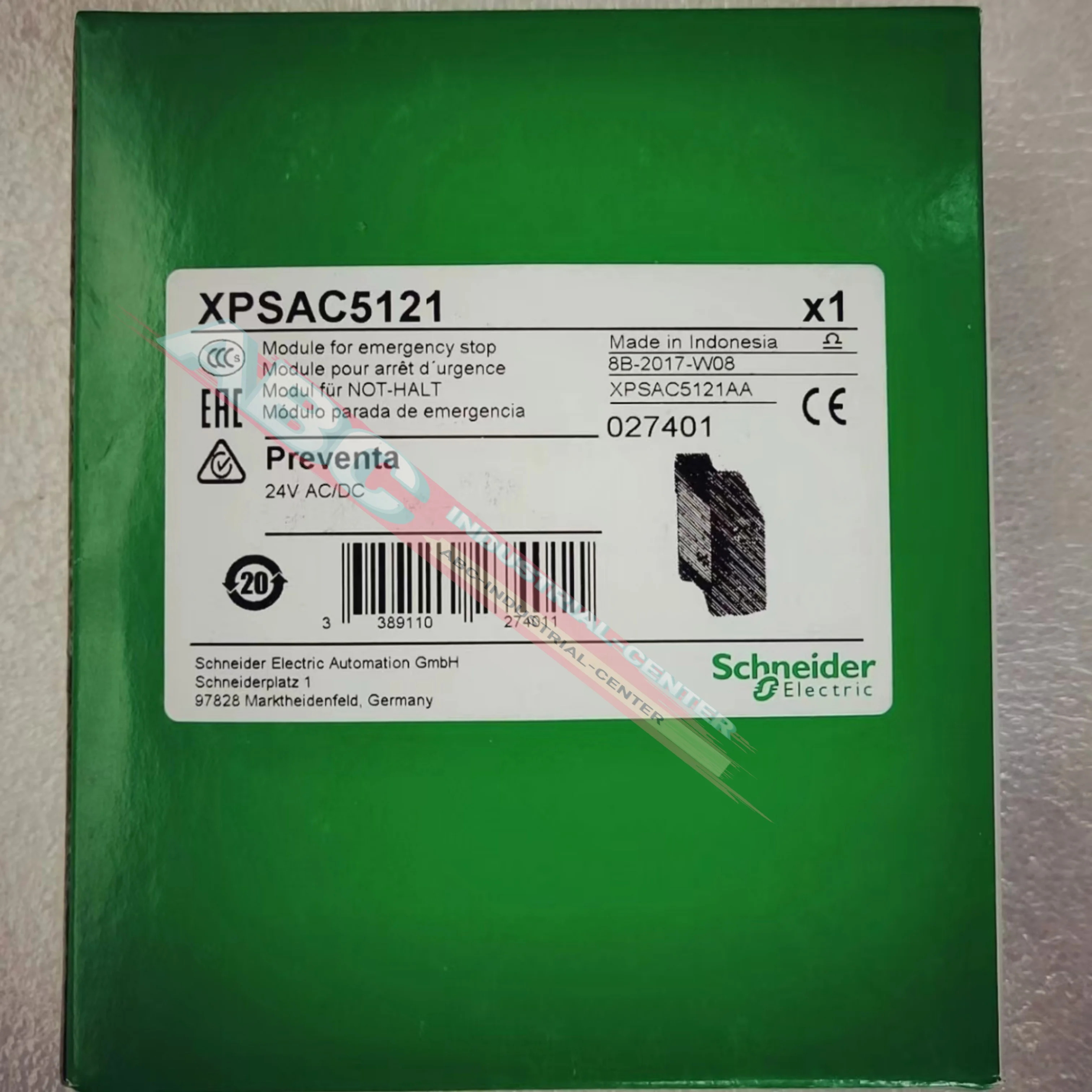 새 XPSAC5121 안전 릴레이