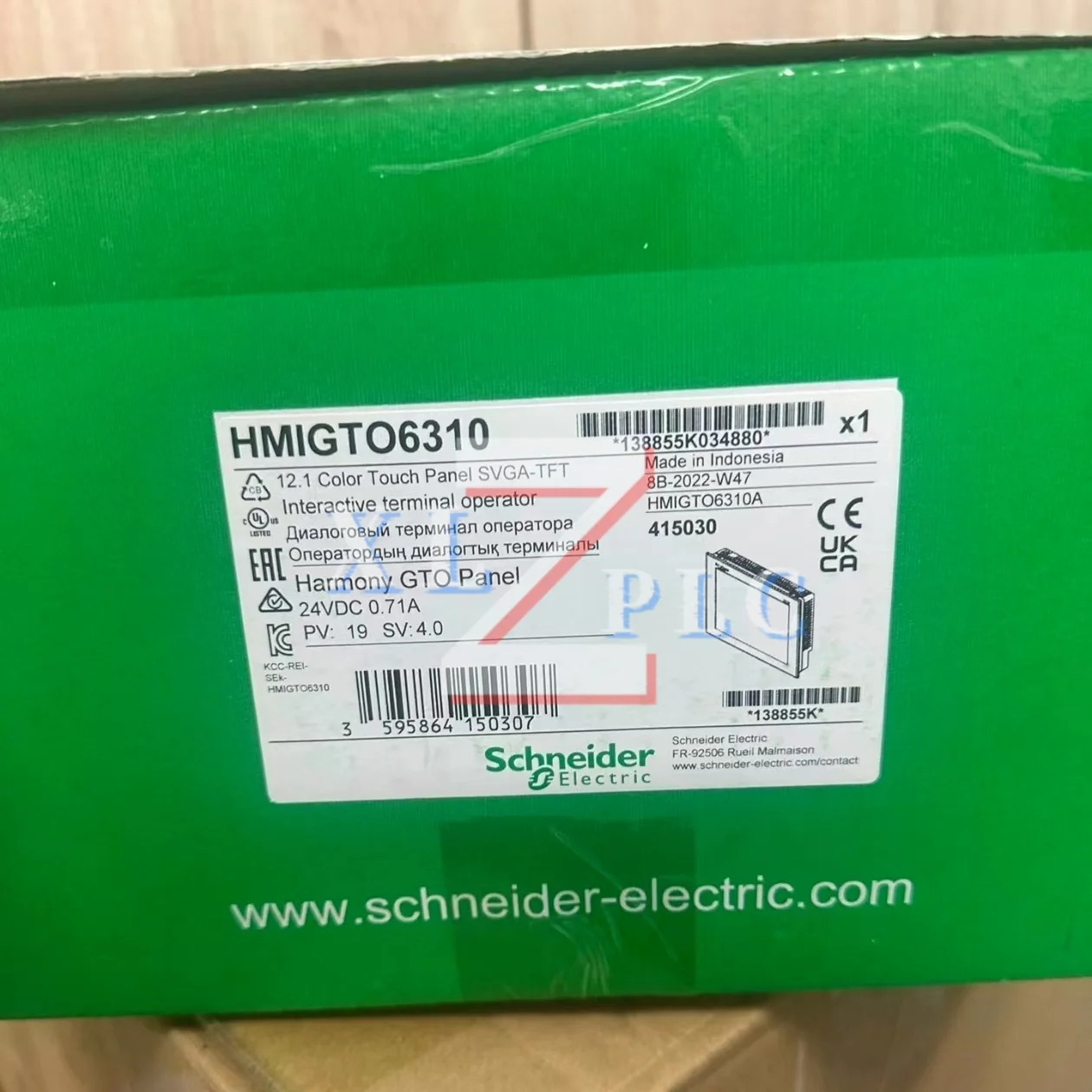 오리지널 HMIO6310 HMI 터치 스크린