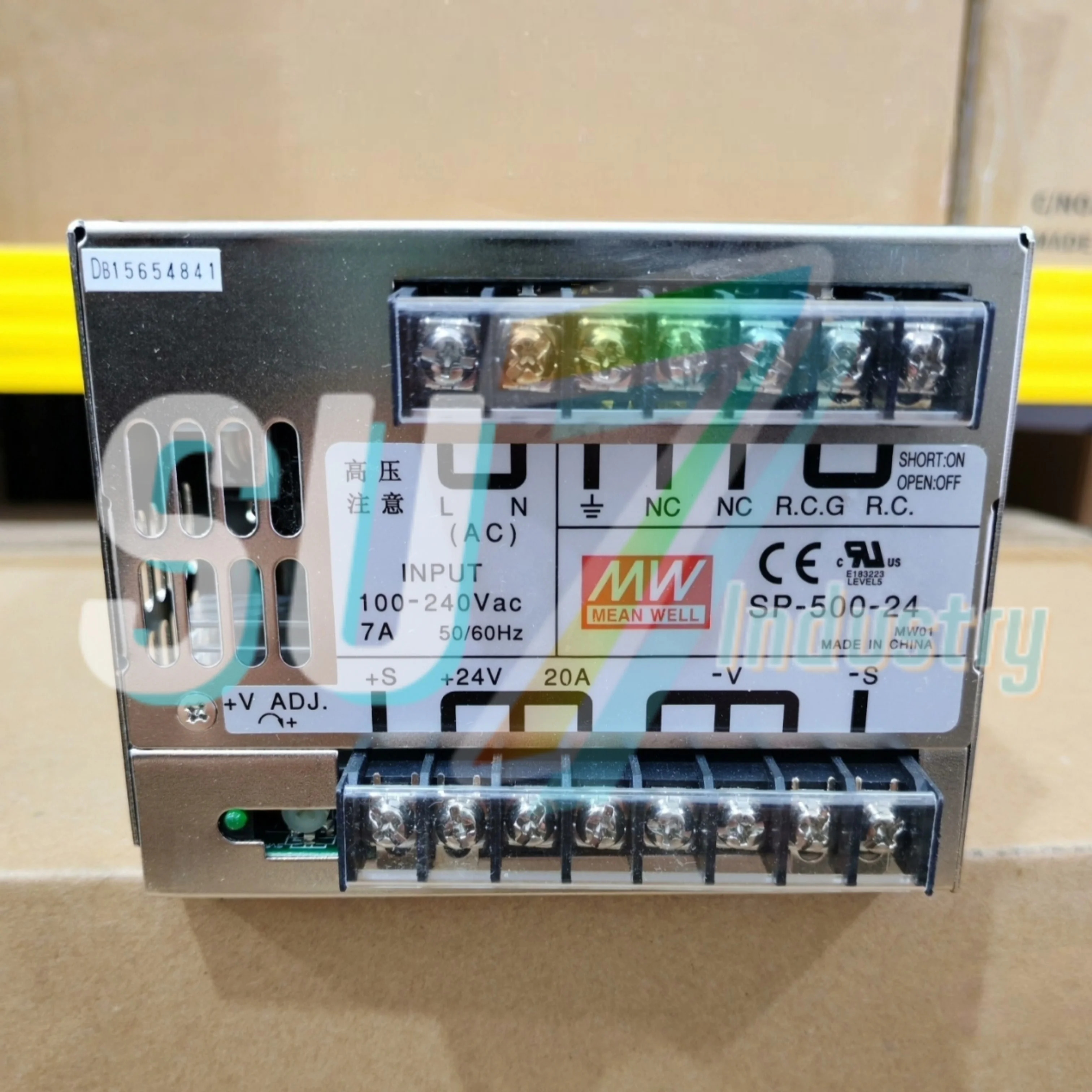 Mean Well SP-500-12 SP-500-24 스위치 전원공급장치 내 새