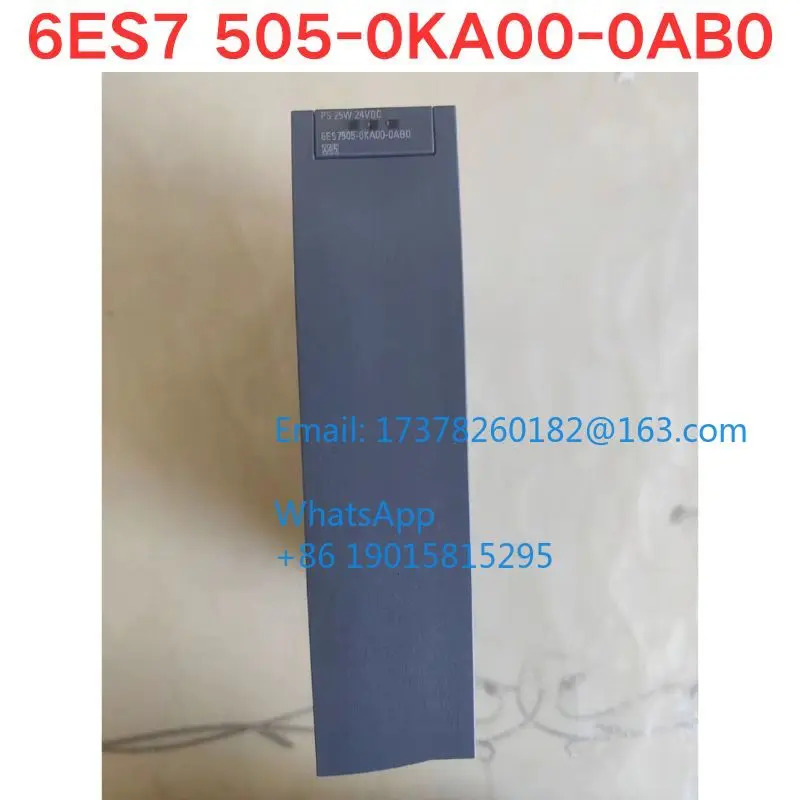 원본 6ES7 505-0KA00-0AB0 6ES7505-0KA00-0AB0 모듈