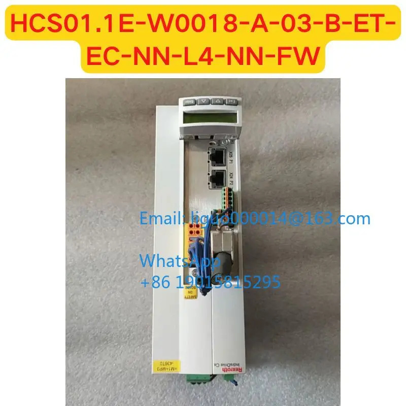 리퍼 HCS01.1E-W0018-A-03-B-ET-EC-NN-L4-NN-FW 드라이버 기능 확OK