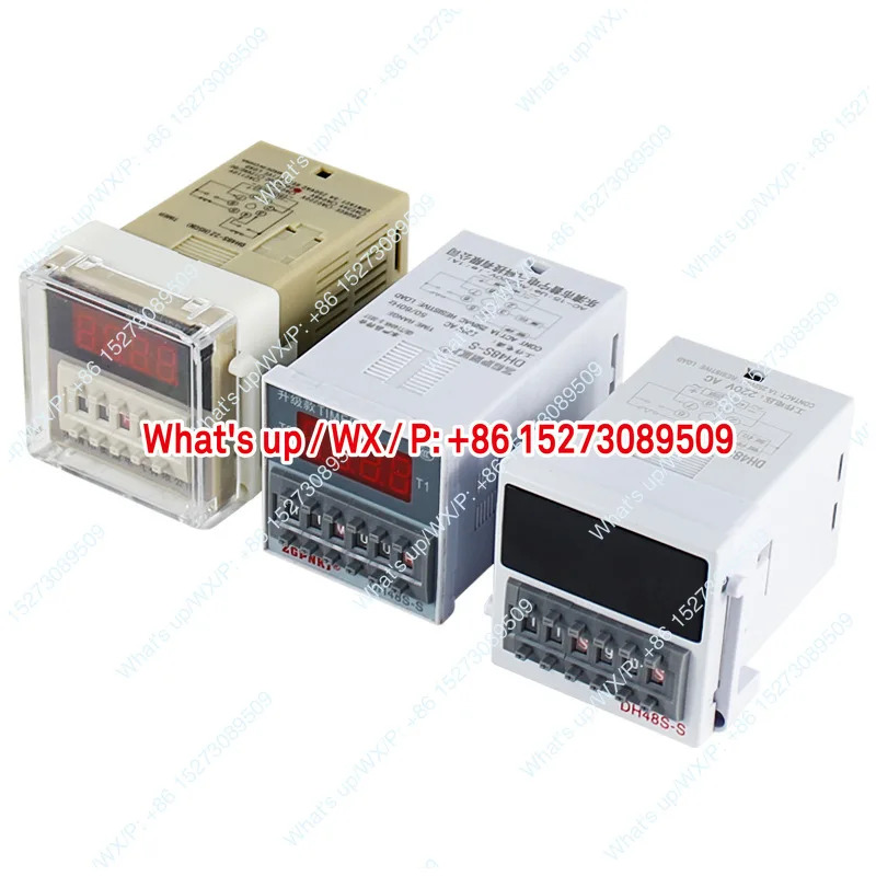 DH48S-S 디지털 시릴레이 1Z/2ZAC220V DC24V 지연 컨트롤러베이스 이사이클 포함