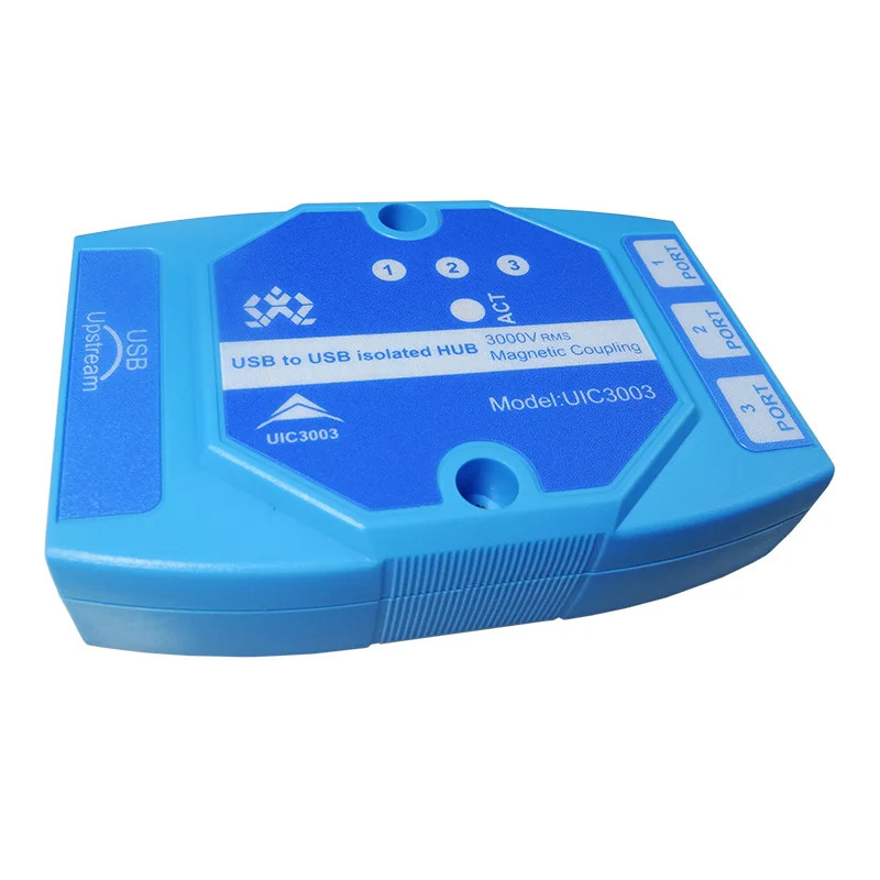 USB 솔레이터 확장 허브 보호 보드 ADUM4160 산업등급 UIC3003 고전압 노이즈 내성 절연