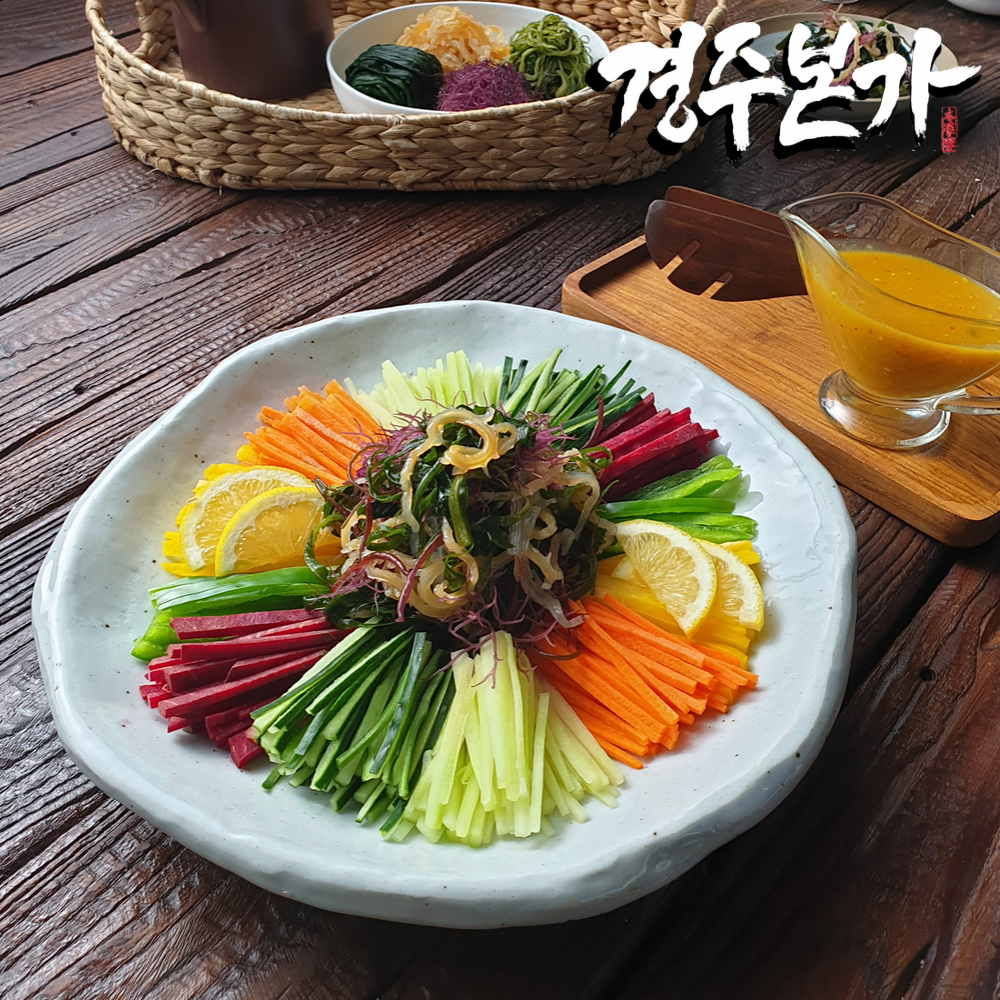 경주본가 해초장아찌 꼬시래기 톳 미역 장아찌 해초류 반찬 200g, 1개 - 상품 이미지