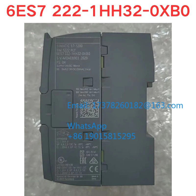 오리지널 6ES7 222-1HH32-0XB0 모듈