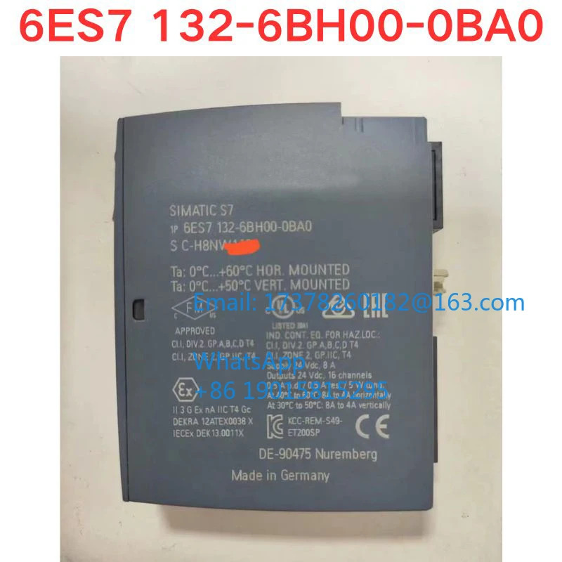 리퍼 6ES7 132-6BH00-0BA0 6ES7132-6BH00-0BA0 모듈 기능 확OK