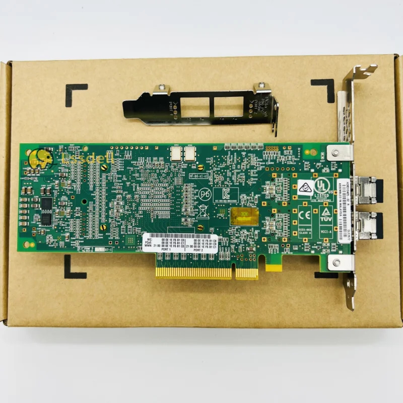 Qlogic 듀얼 포트 HBA 카드 QLE2672 2662 2692 LPE16002 LPE32002 32G 16G
