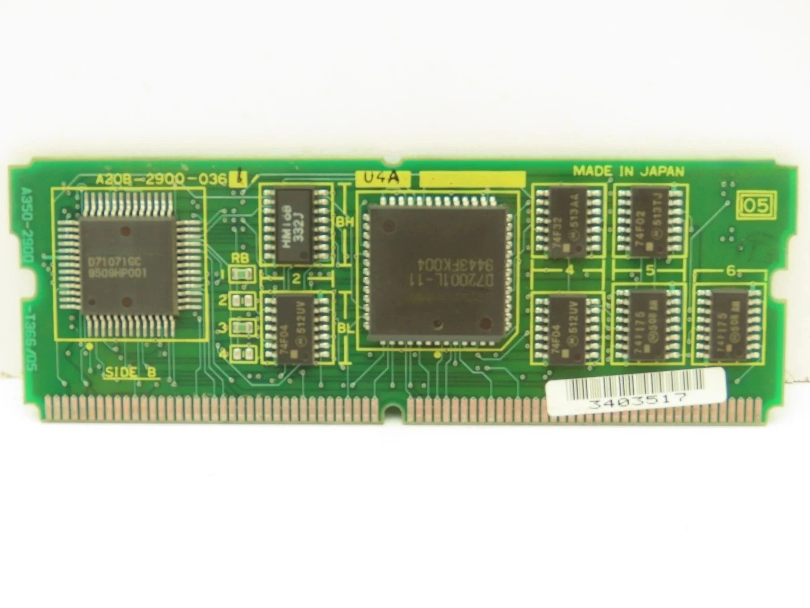 FANUC A20B-2900-0361 서보 제어 도터 보드A20B-2900-0361 A20B-2900-0310을 리퍼했습니다.