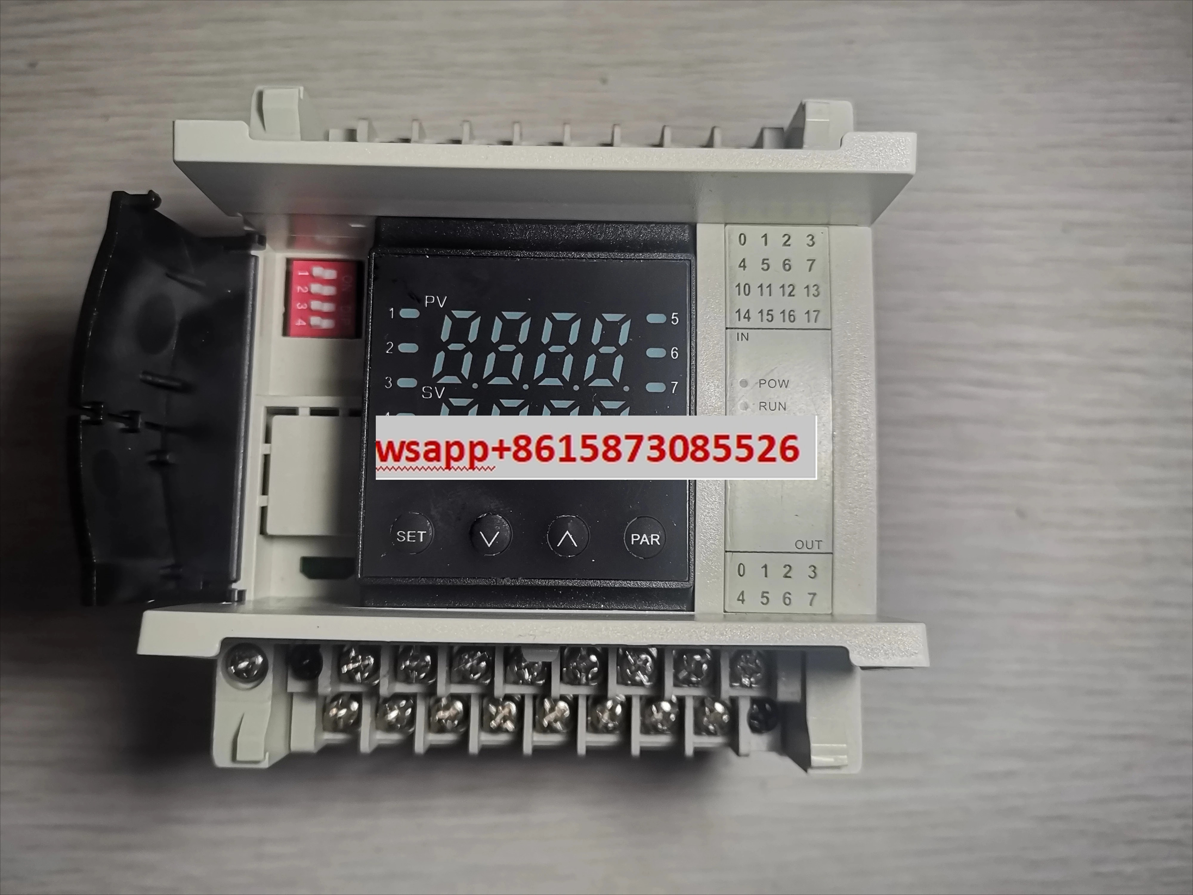 다채널 온도 컨트롤러 485modbus 통신 hp호환E-M8TC8S
