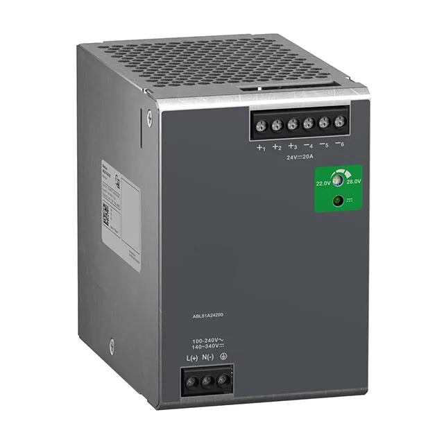 최적화된 ABLS1A24200-단상 24V 20A 조정형 전원공급장치 PLC PAC 전컨트롤러100240V AC