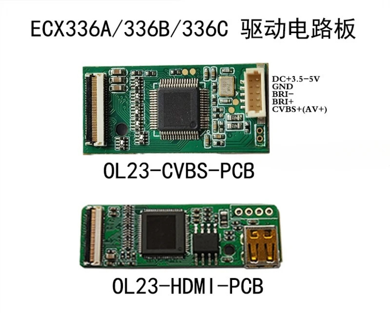 OLED 디스플레이 드라이버 회로 기판 ECX336 331 334 335 337/333 HDM