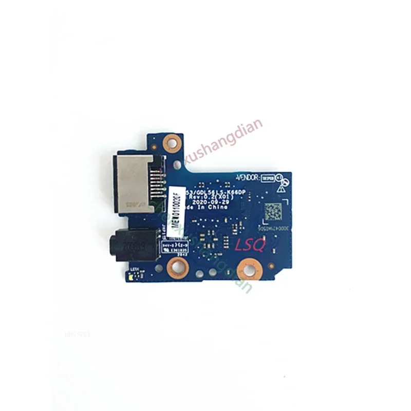 Dell PIRON G15 5511 5510 네트워크 포트 사운드 카드 소형 보드 LS-K66DP