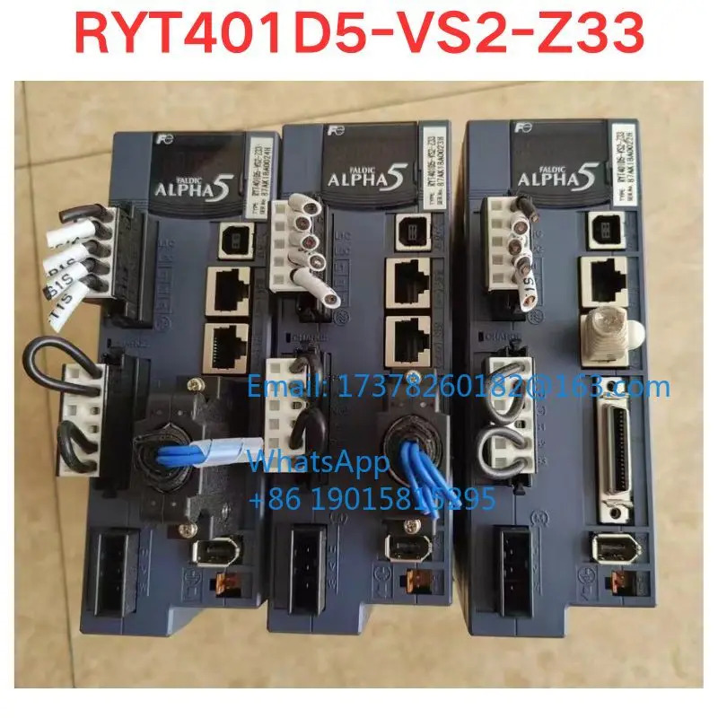 리퍼 RYT401D5-VS2-Z33 서보 드라이버 기능 확OK