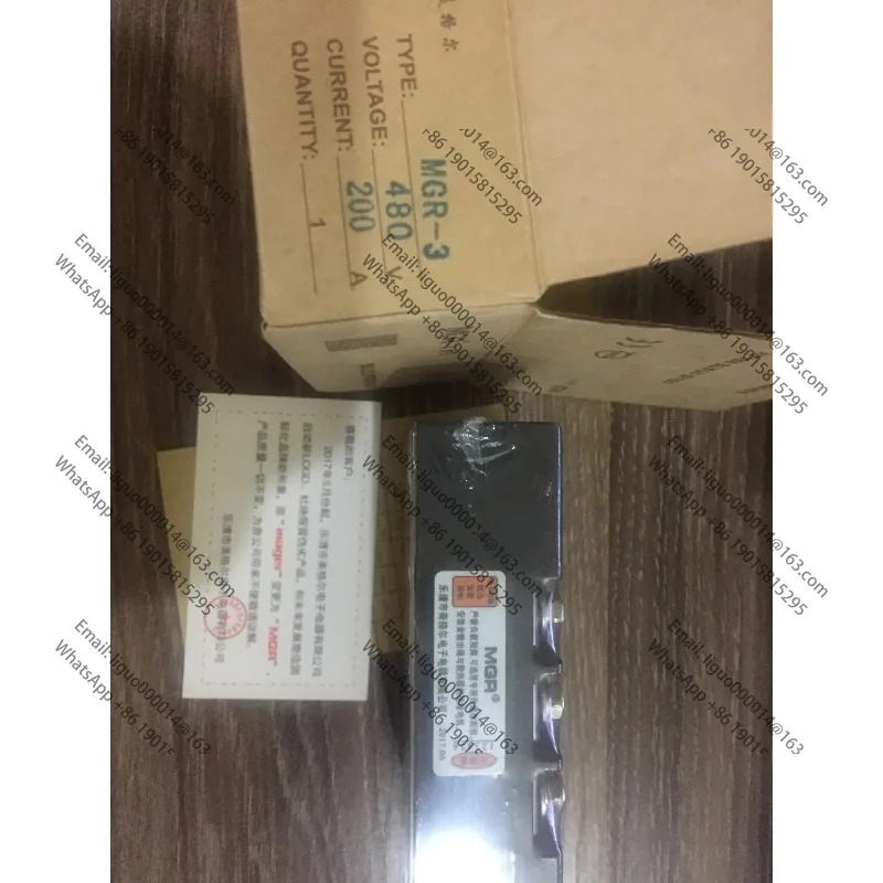 380V 3상 무접점 계전기 DC 제어 AC 200A MGSSR MGR-3 032 48200Z mager