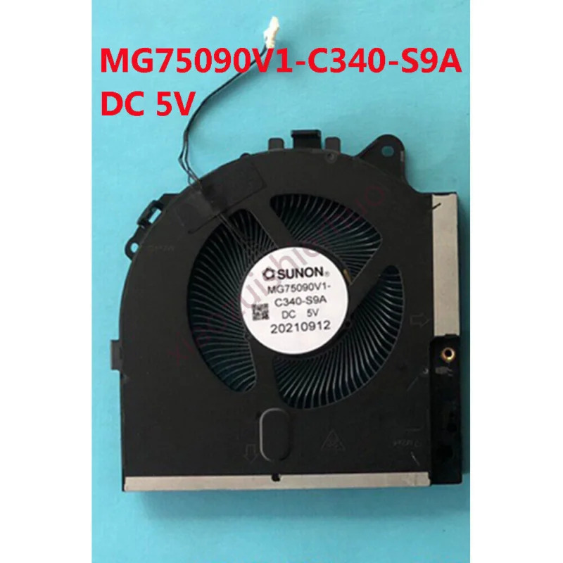 Dell M17 R5 냉각팬XMSK MG75090V1-C340/C350-S9A MG75091V1-C080 C090-S9A