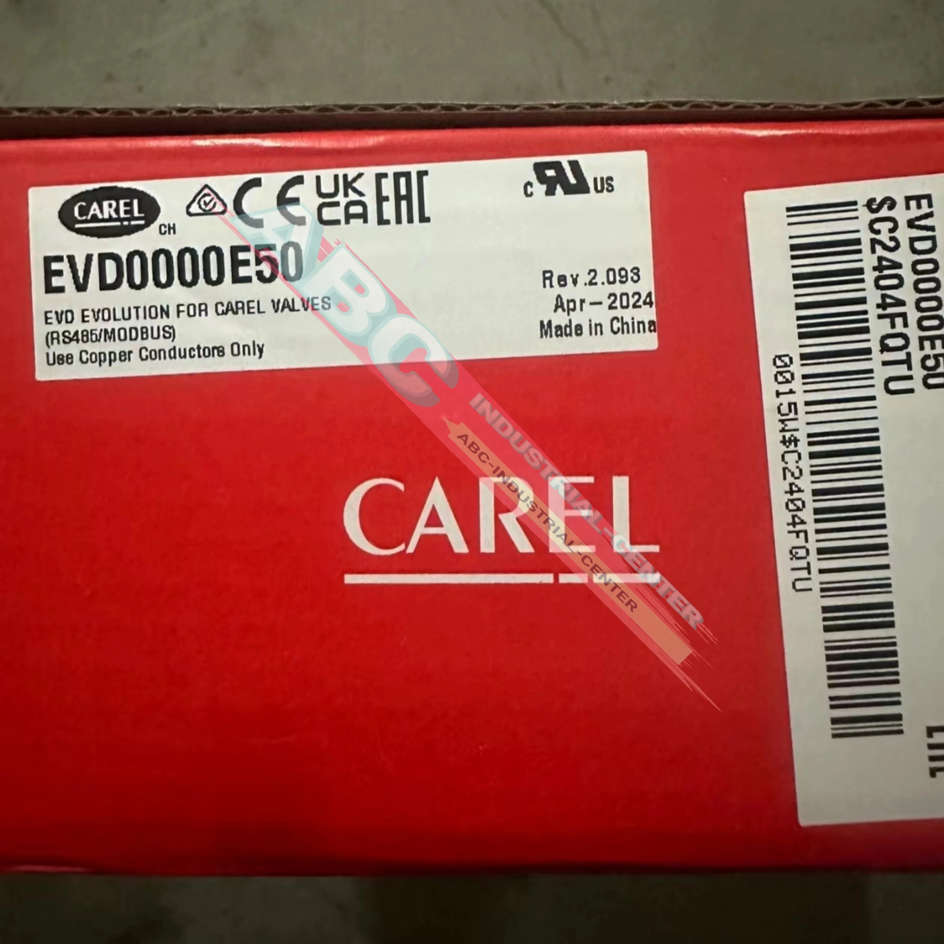 오리지널 EVD0000E50 온도 조절기