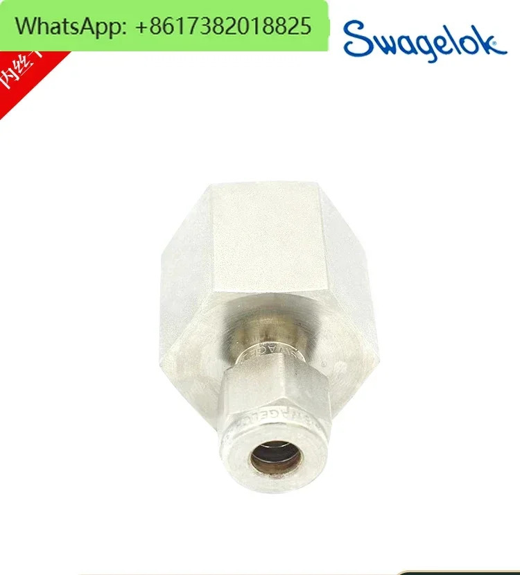 스웨이글록 316L 스테인리스 스틸 페룰 커넥터 NPT 암나사 1/4 SS-400-7-8