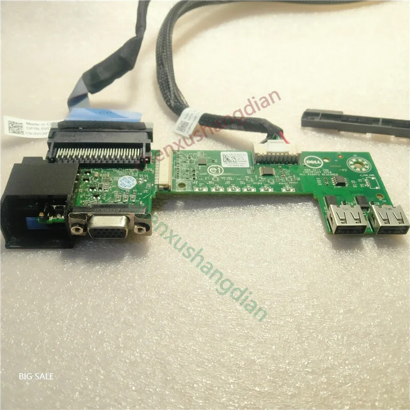 Dell PowerEdge R530 서버 스위치 보드 케이블 USB VGA 소형 CDVG8