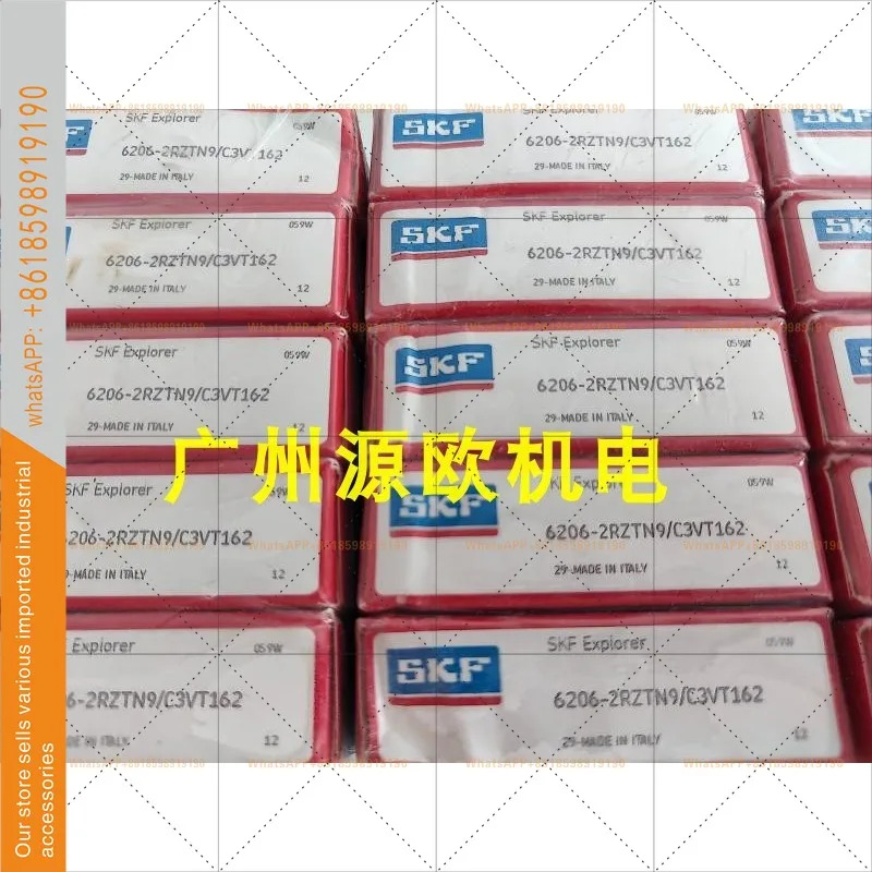 6206-2RZTN9/C3VT162 오리지널 SKF 고속 저소음 깊은 홈 볼 베어링