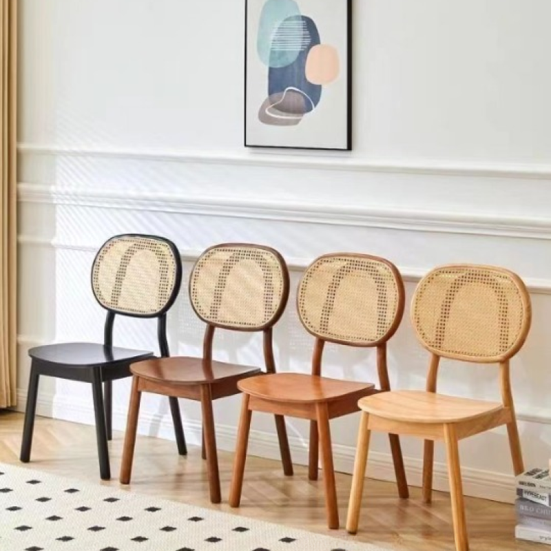 케인 인테리어 라탄 원목 체어 Cane Chair - 상세 이미지 5