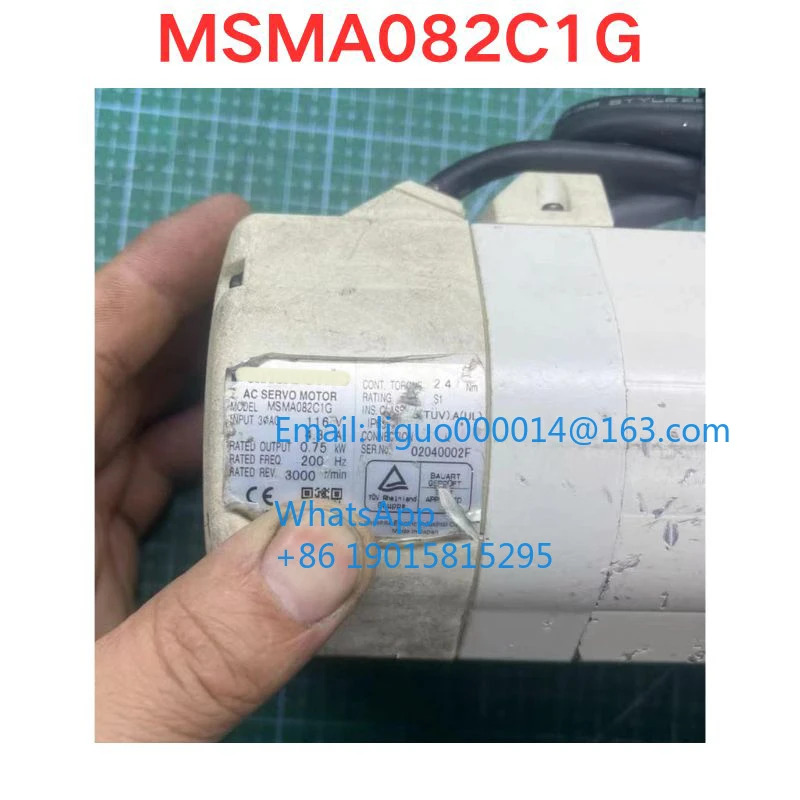 리퍼 MSMA082C1G 서보모터 기능 확OK