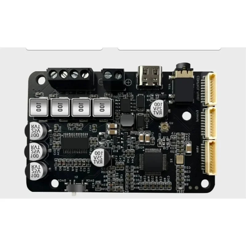 Bluetooth 5.0DSP 전력 증폭기 보드 2.0 스테레오 고음 조정 크로스오버 음질 지원 튜닝 40WX2