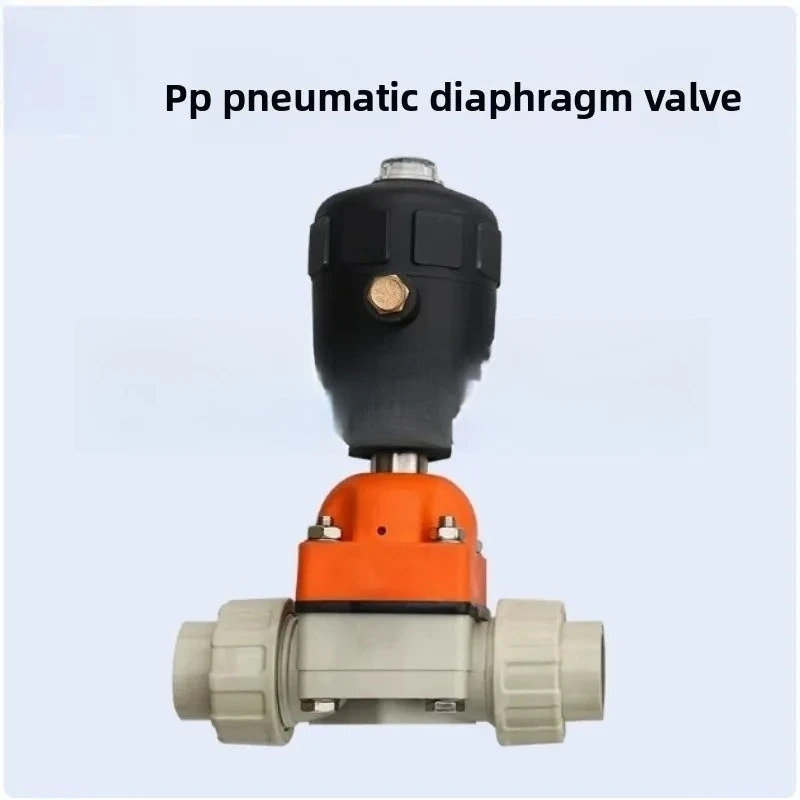 이작동 공압 다이어프램 밸브 G661X-6U UPVC CPVC PVDF PPH 재질용