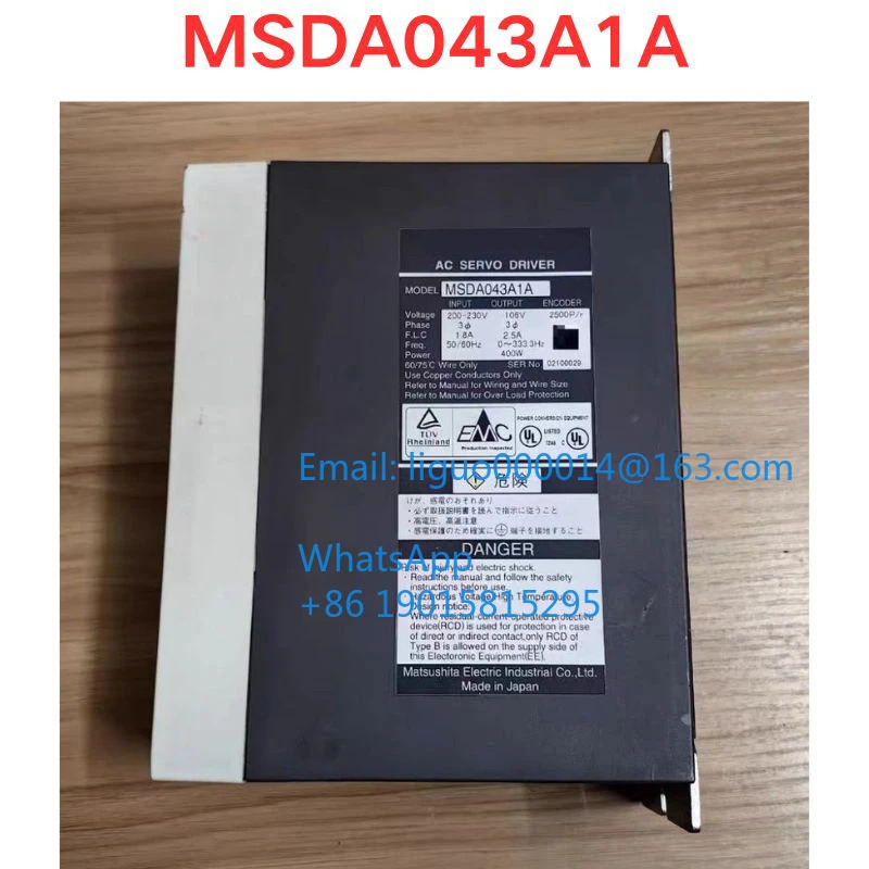 리퍼 MSDA043A1A 서보 드라이버 기능 확OK