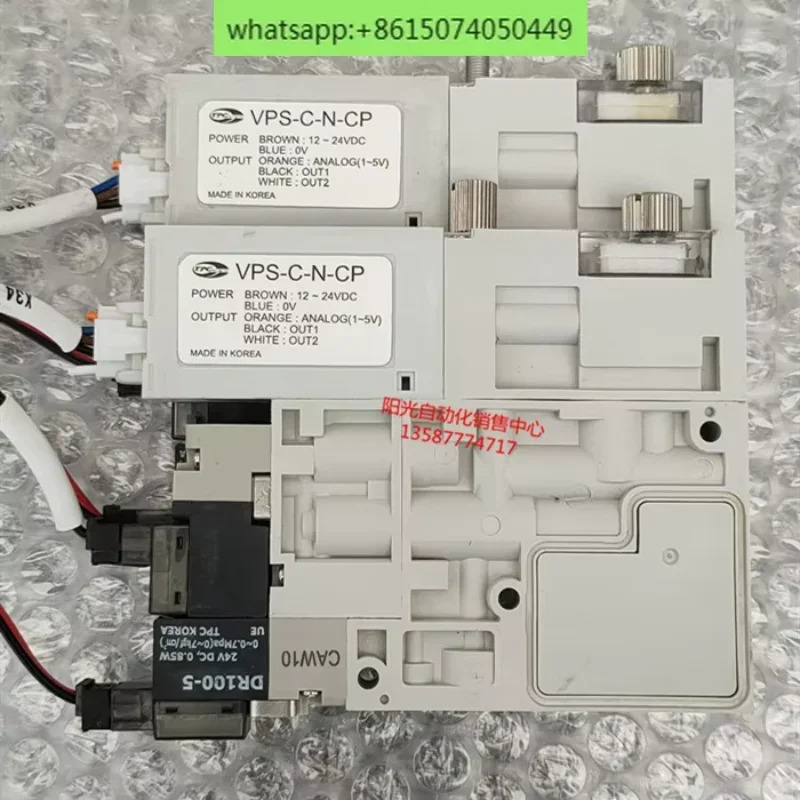 TPC 진공 발생기 EP10S-V15-N2C-PJ-TH 압력센서 VPS-C-N-CP 해체
