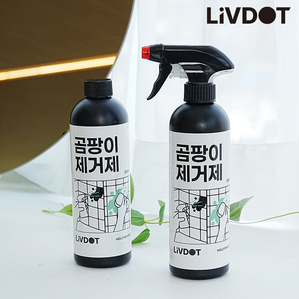 리브닷 초강력 벽지 실리콘 욕실 화장실 베란다 실리콘 곰팡이 제거 제거제 - 상세 이미지 5