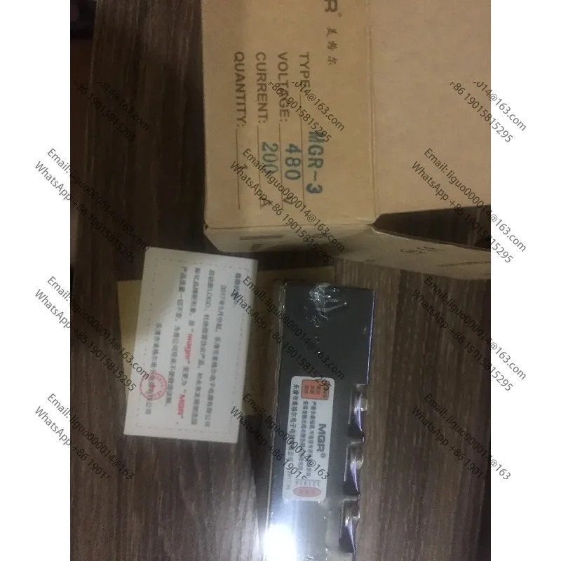 380V 3상 무접점 계전기 DC 제어 AC 200A MGSSR MGR-3 032 48200Z mager