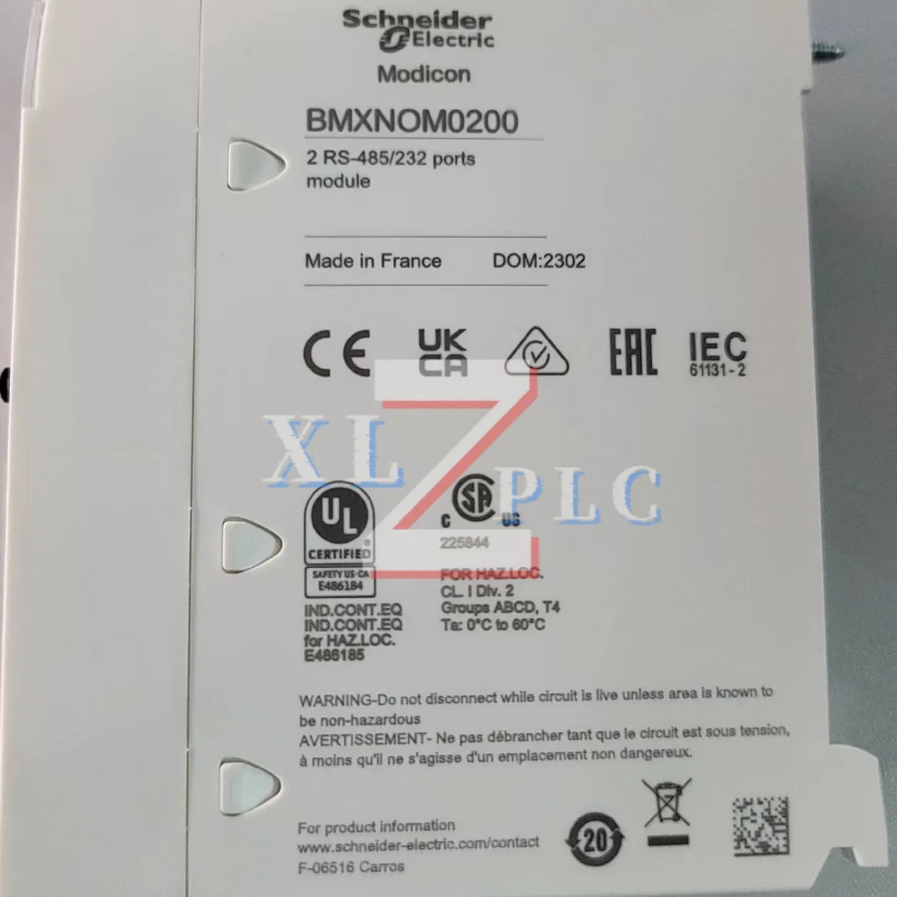 원본 BMXNOC0401 BMXNOM0200 PLC 프로그래밍 컨트롤러