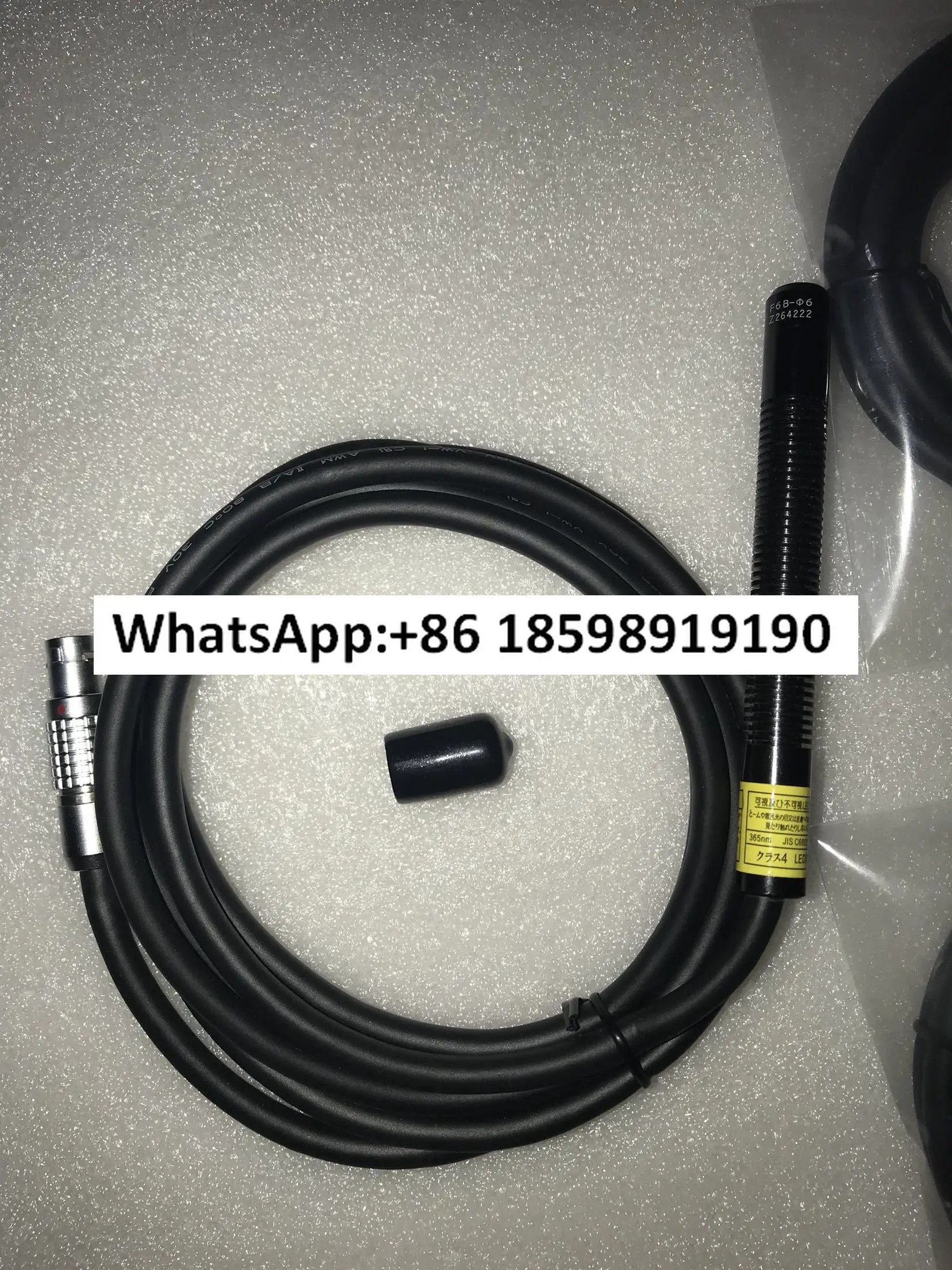 원본 LED 포인트 광원 조사 헤드 UV 경화 빛 F6B-6 라이트 6mm