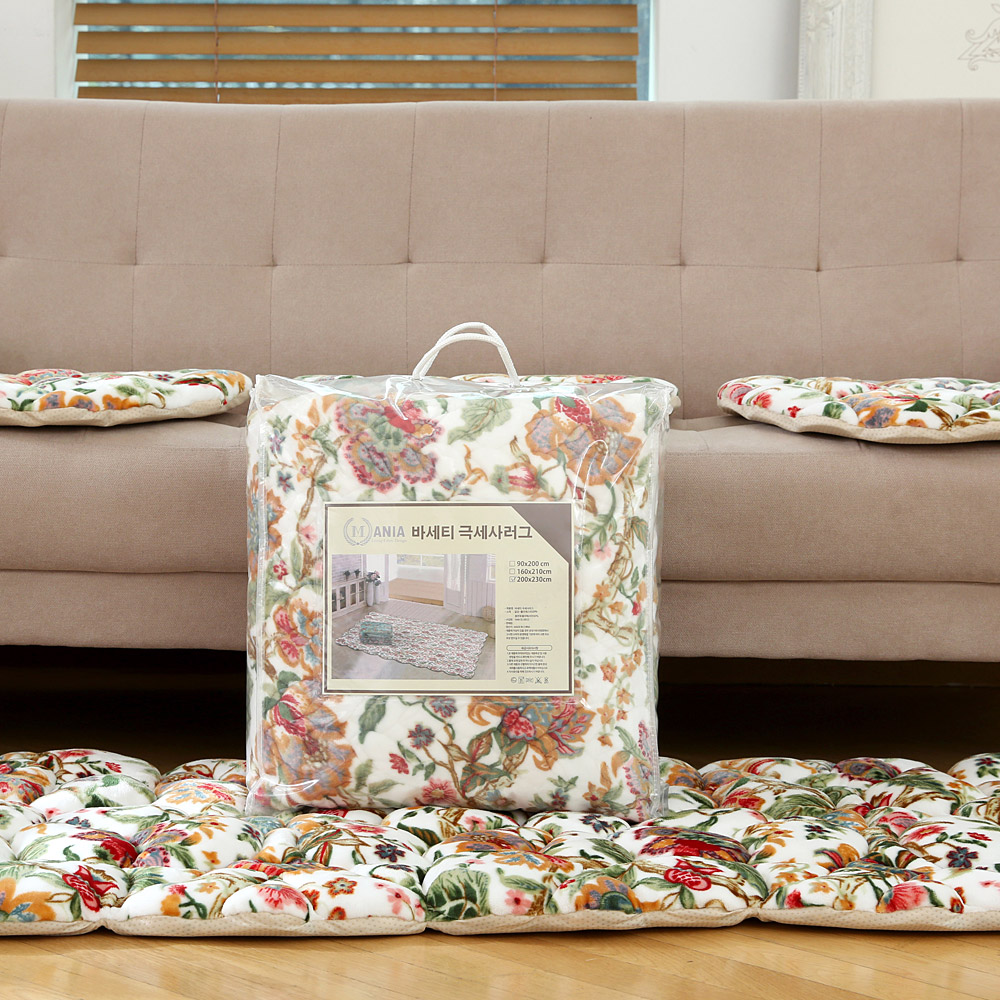 바세티 북유럽 거실 쿠션 커버 아이보리, 3인용