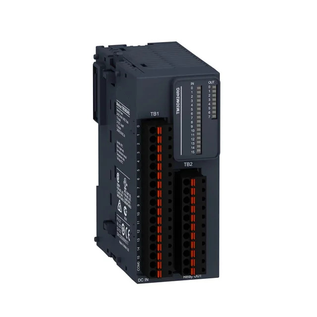 24V DC TM3 24 IO 16 입력 8 릴레이 출력 TM3DM24RG 리트 I/O 모듈