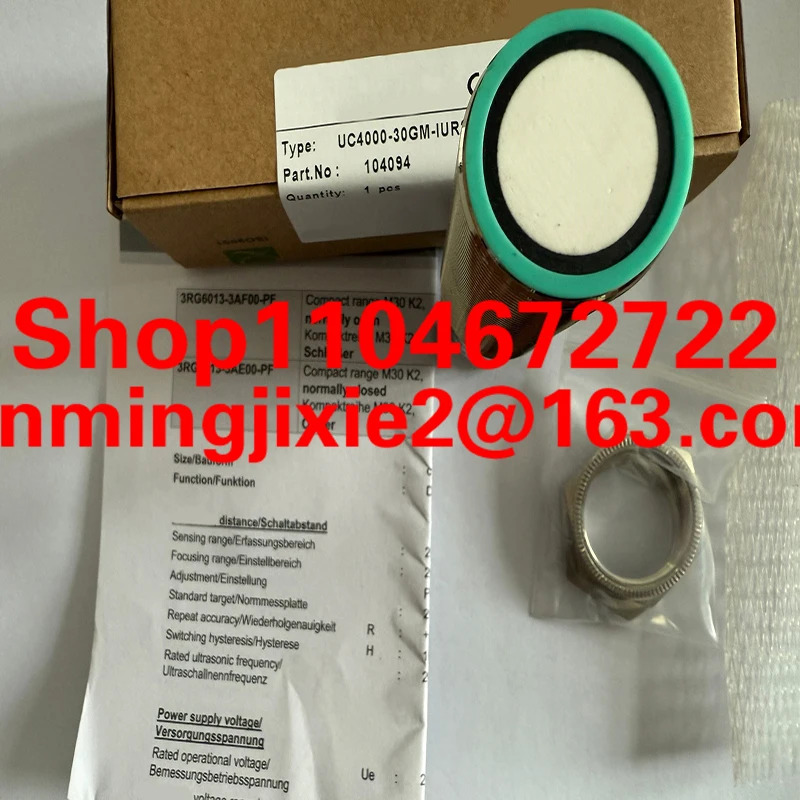 3RG6012-3AC01 초음파 센서 원본