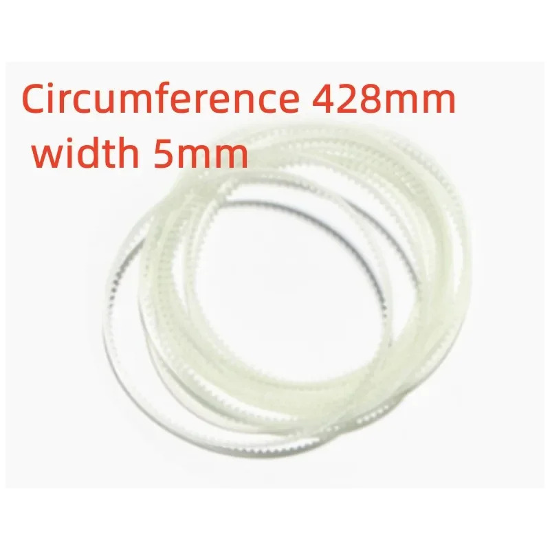 10/20/50Pcs FR770/900/980 씰링 기계 폭 5mm 428mm 기어 벨트 부품
