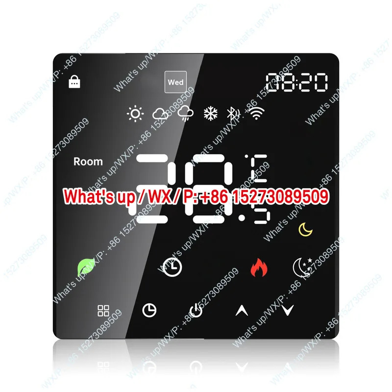 WIFI 지능형 바닥 난방 온도 조절기 휴대 전화 tuya호환 APP 제어 전기 워터 월 걸이형 보일러