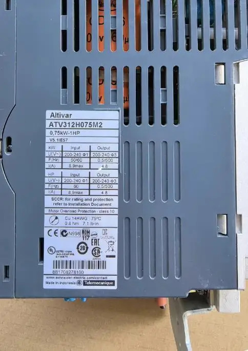 분해인버터 TV312H075M2 0.75 kw/220v