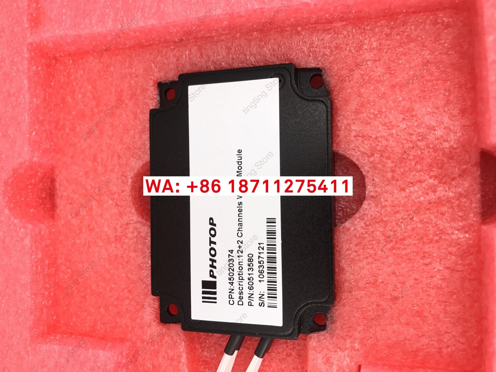PP 45020374 122 채널 WDM 모듈 PN 60513580 S/N 106357121 신
