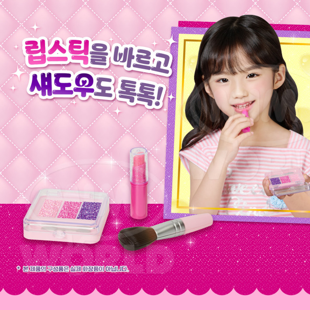 미미 장난감 메이크업 박스 화장놀이 여자아이 장난감 선물 스티커 세트 - 상세 이미지 5